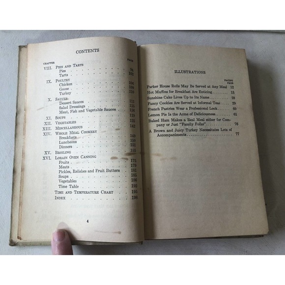 Vintage 1934 Magic Chef HC Cookbook Illustrated American Stove Lorain Oven Dial - Picture 6 of 12